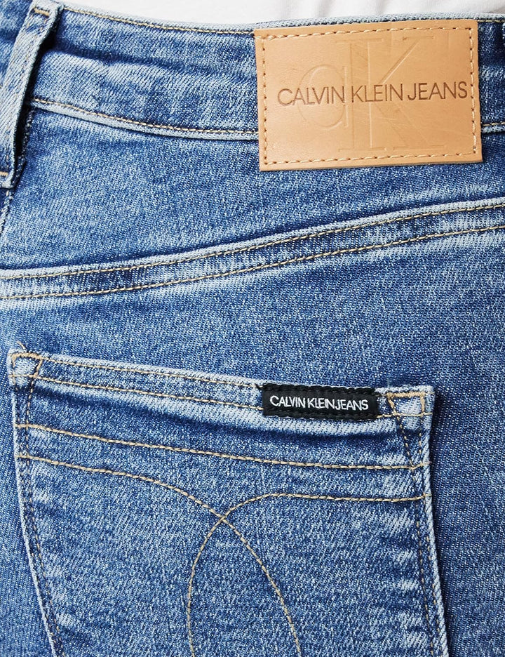 Calvin Klein Jeans Damen HIGH Rise Skinny Jeans, Denim Medium, 24W / 34L