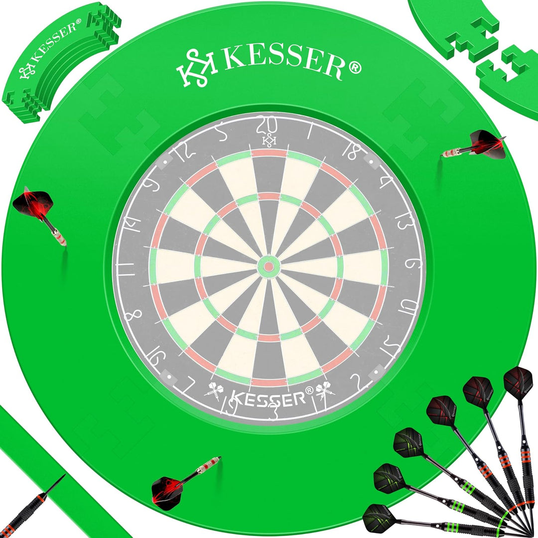 KESSER® Dartscheibe Catchring Schutzring Ø45cm | Auffangring rund Stabiler Wandschutz Zubehör | pass