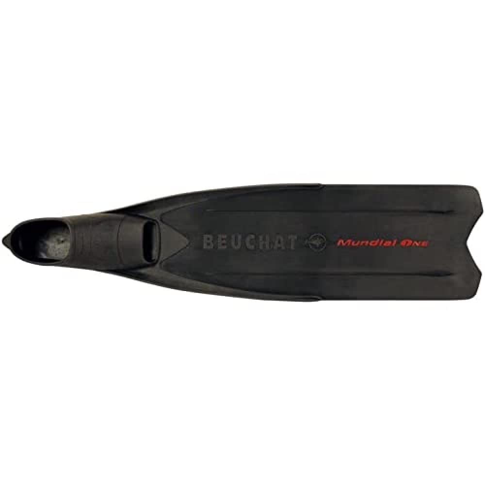 Mundial One Beuchat Apnoe-Flossen schwarz 47-48