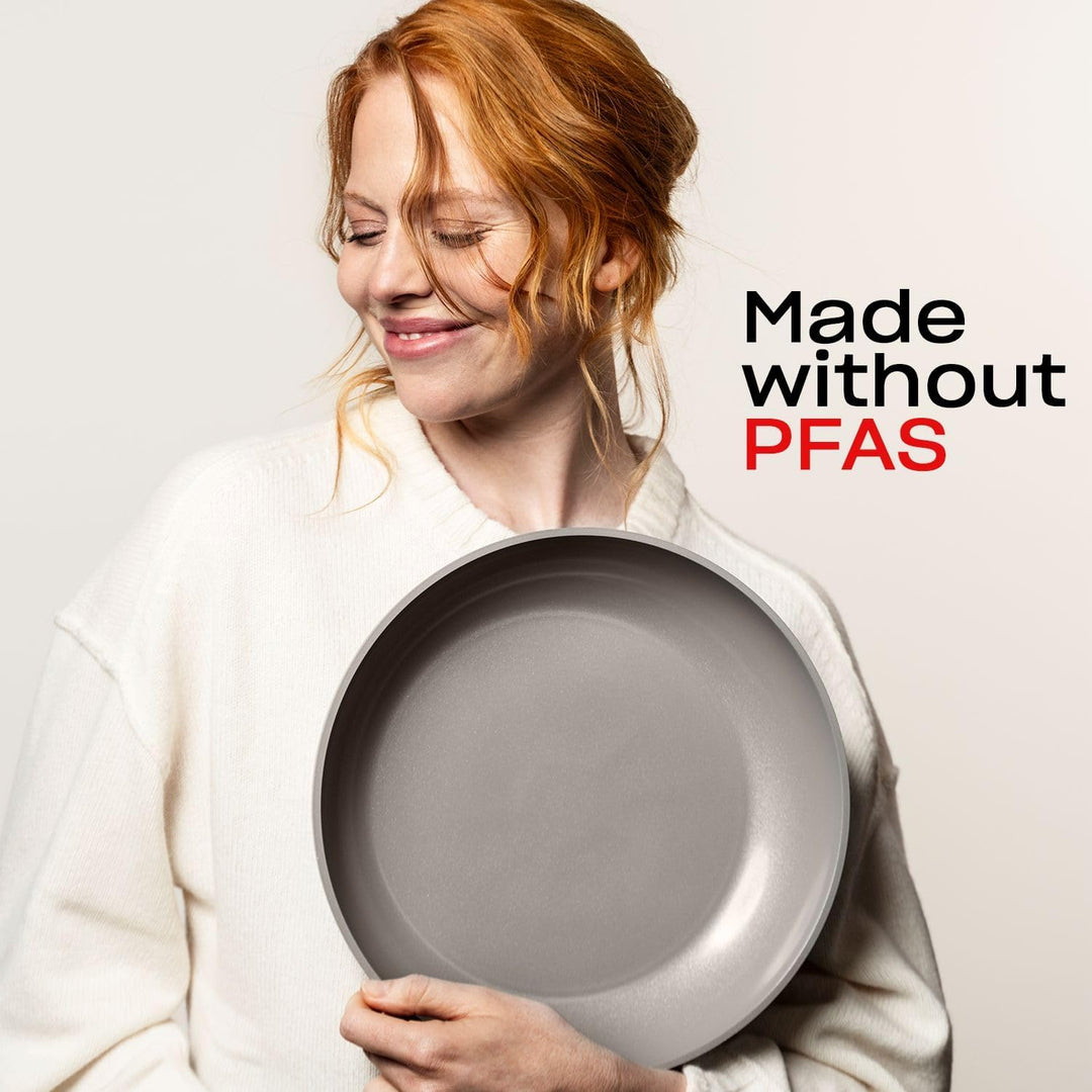 Fissler Ceratal Comfort Pfannen-Set / 2-teilig, Aluminium-Pfanne, Keramik-beschichtet (24+28 cm) Cer