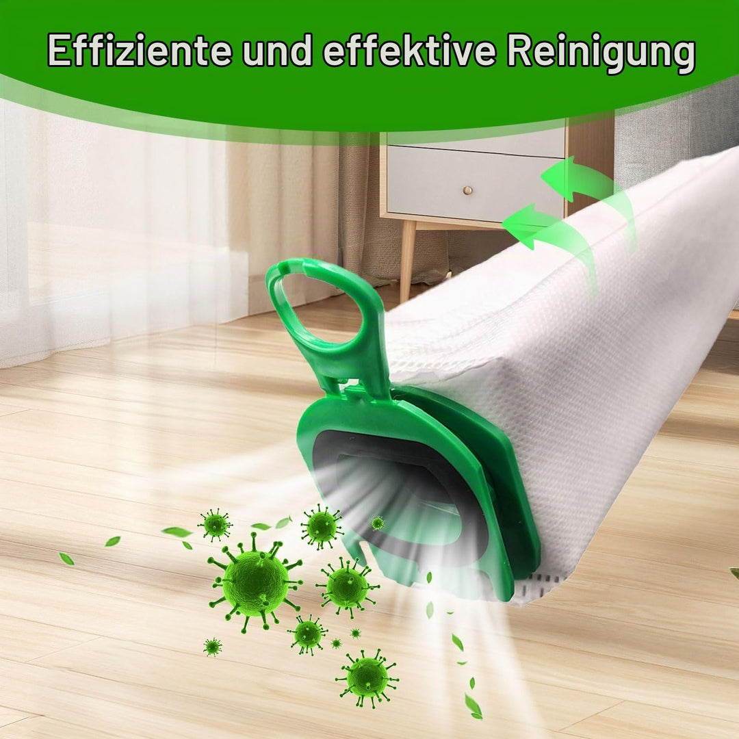 12 Stück Staubbeutel für Vorwerk Kobold VB100,Staubsaugerbeutel,Mit 4 Motorfiltern, 2 Bürsten, Staub