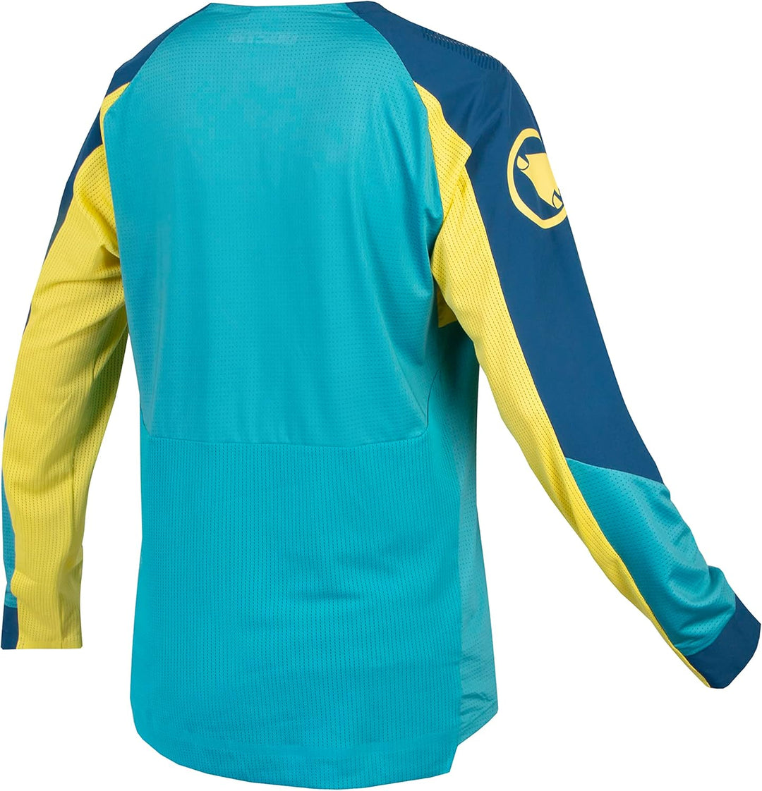 Endura T500 Burner Lite Trikot (Langarm) - Schwarz S Blau, S Blau