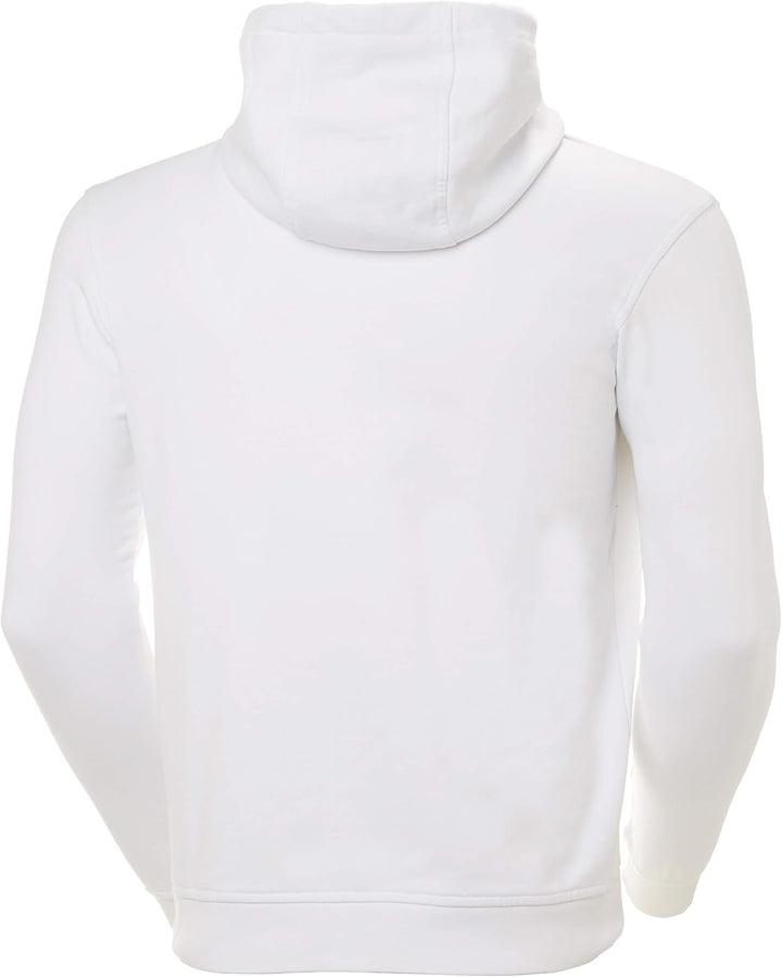 Helly Hansen Herren Hh Logo Hoodie Sweatshirt mit Kapuze (1er Pack) Weiss M Buchstabenmuster, Weiss