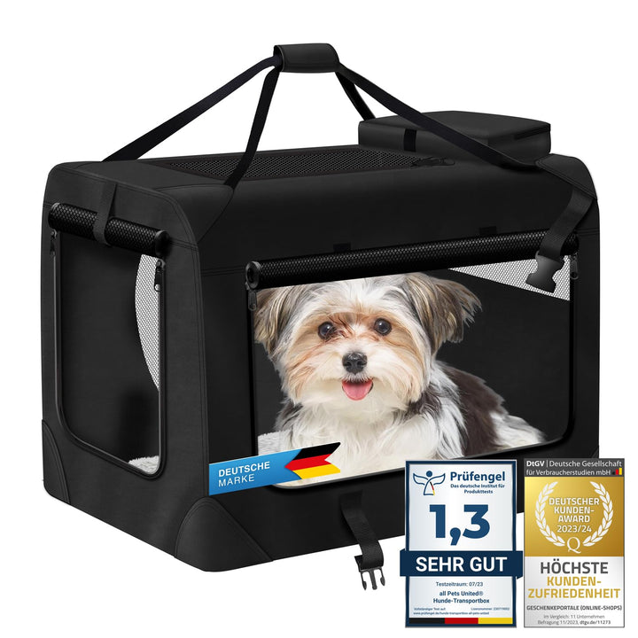 Hunde-Transportbox Tier Hundebox Transporttasche faltbar Hundetasche Haustier-Transport Atmungsaktiv