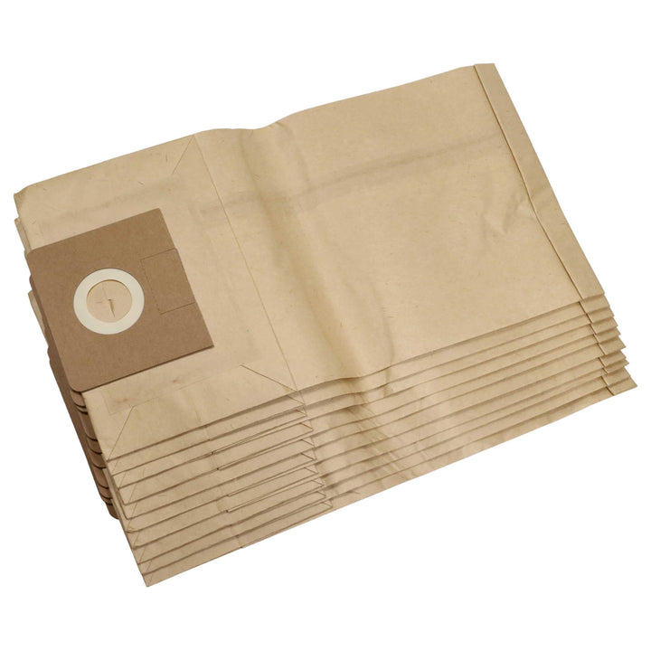 vhbw 10 Papier Staubsaugerbeutel Filtertüten kompatibel mit Staubsauger Saugroboter Kärcher NT 35/1