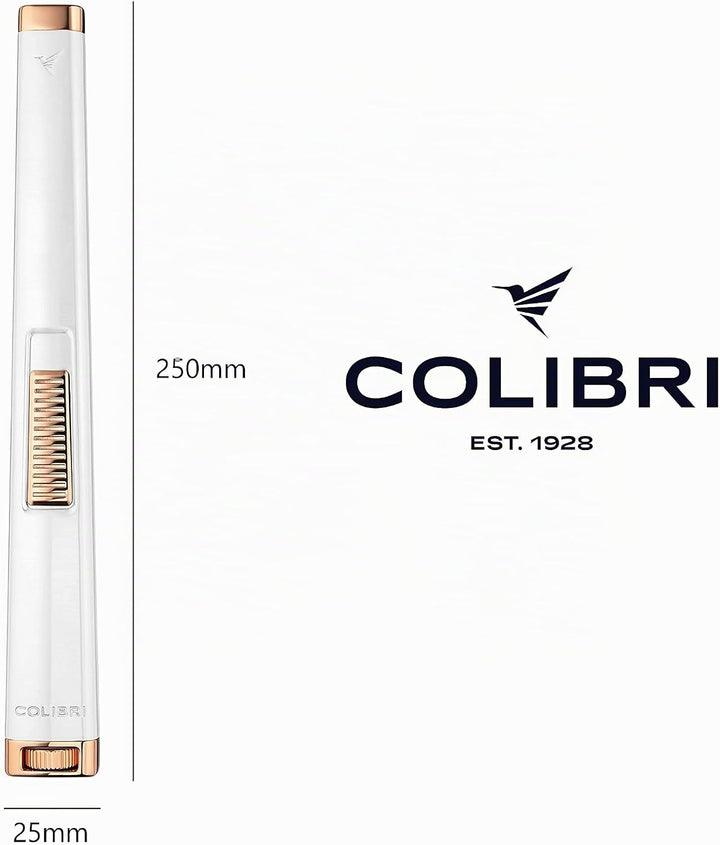 Colibri Aura Jet Flame Kerzenanzünder | Langes Stabfeuerzeug Mit Grosse Reichweite | Luxuriösem Fini
