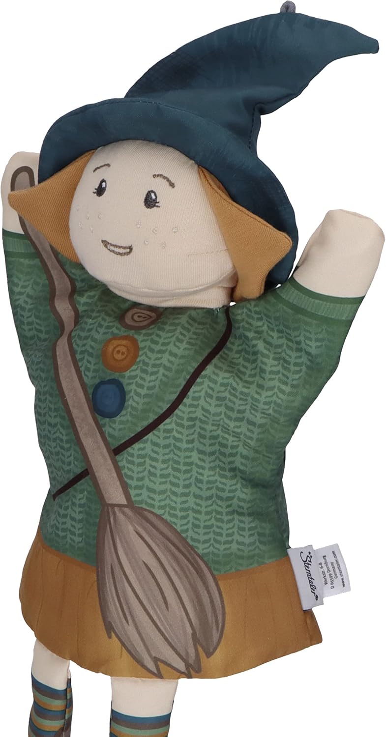 Sterntaler Handpuppe Hexe Zipfel Handpuppe Hexe Print Single, Handpuppe Hexe Print Single