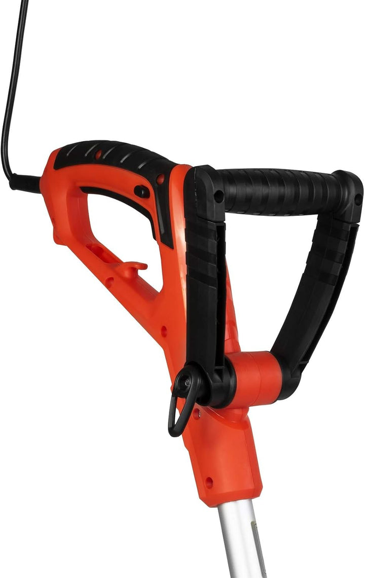 Grafner elektrische Fugenbürste mit kraftvollen 400 Watt und 1800 U/min, ergonomischer Teleskop-Hand