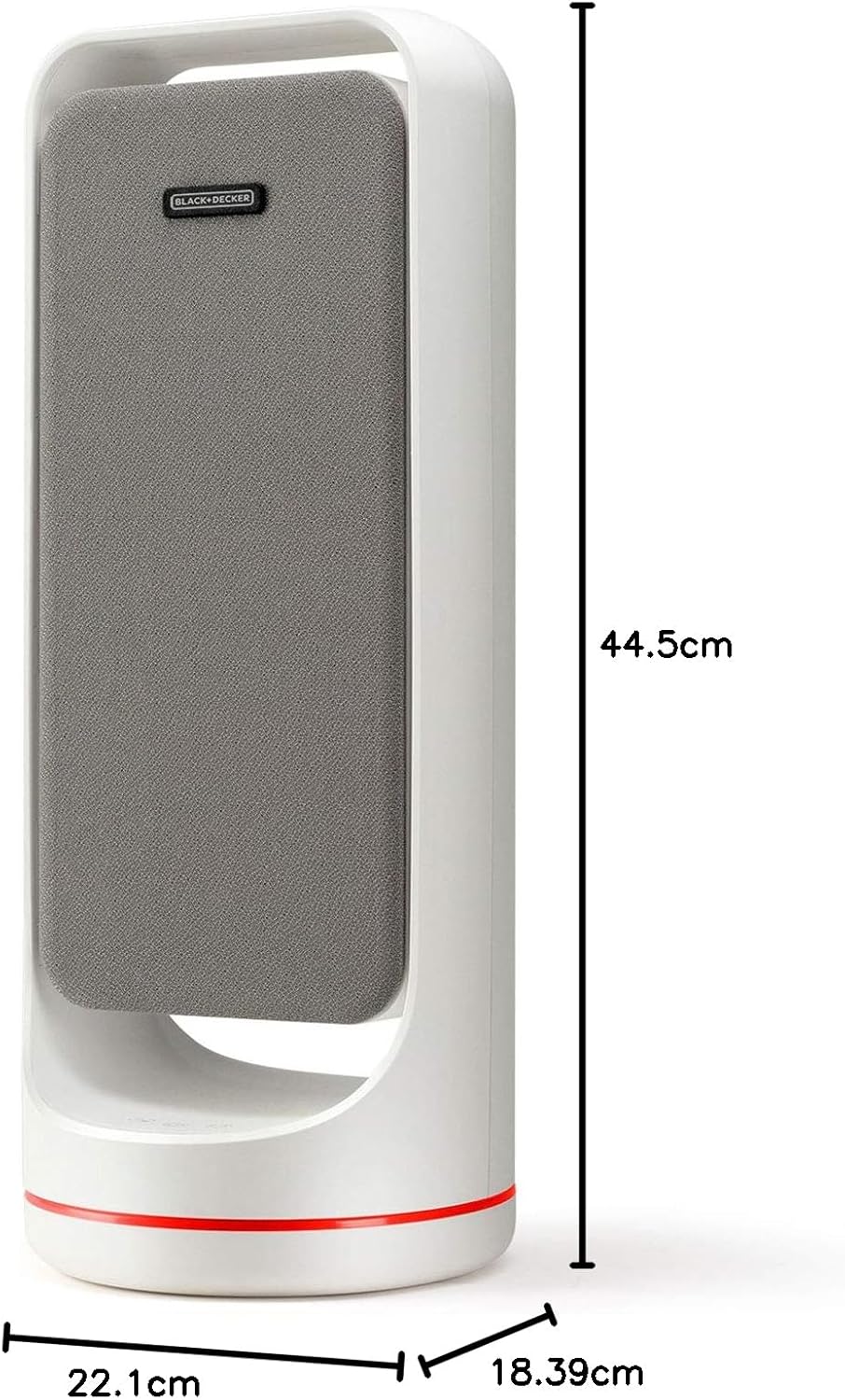 BLACK+DECKER – Luftreiniger BXAP60E | 20m² | CADR 60m³/h | Doppelfilter Pure Air Boost (Vorfilter +