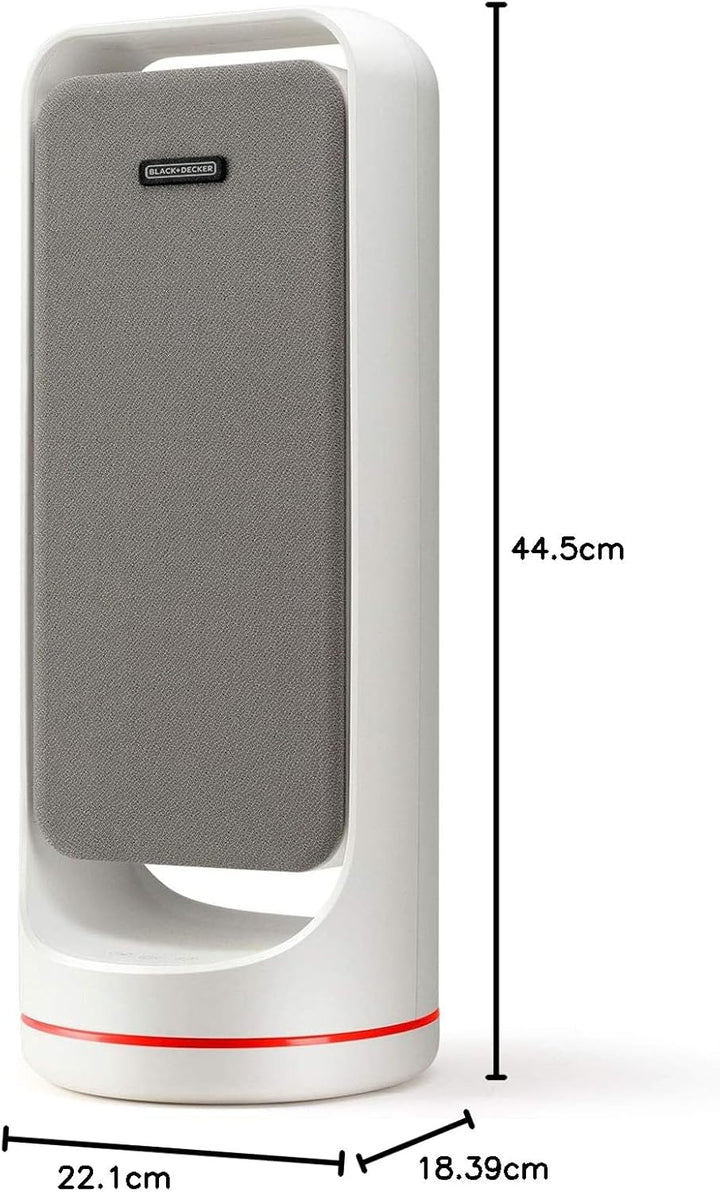 BLACK+DECKER – Luftreiniger BXAP60E | 20m² | CADR 60m³/h | Doppelfilter Pure Air Boost (Vorfilter +