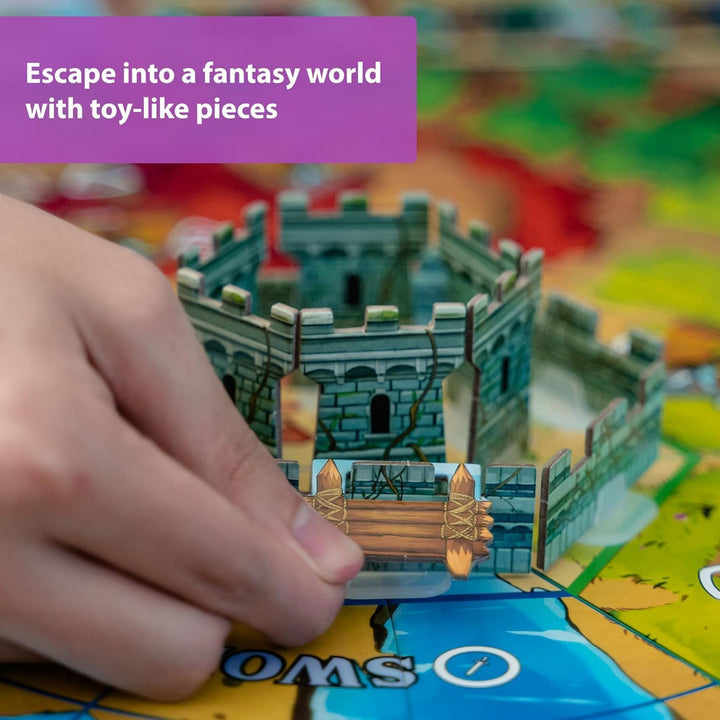 Fireside Games Castle Panic 2. Ausgabe, Brettspiel, ab 8 Jahren, 1-6 Spieler, über 60 Minuten Spield