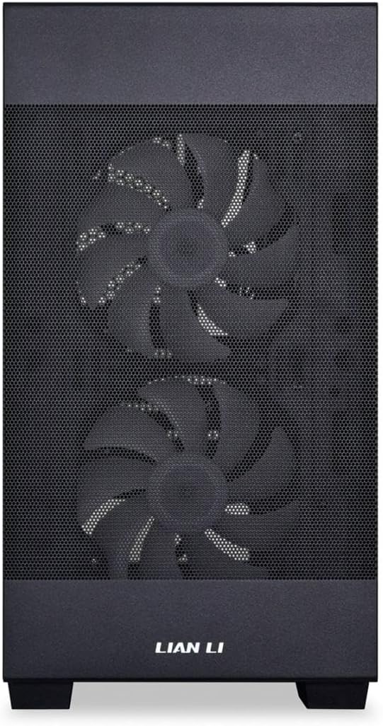 Lian Li LANCOOL 205M Mesh Micro-ATX-Gehäuse, Tempered Glass - schwarz