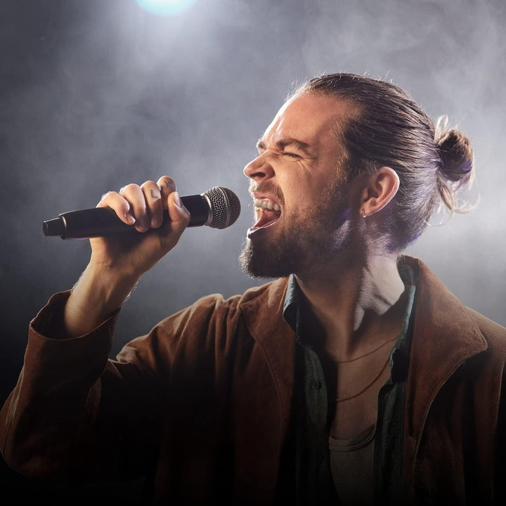 Shure GLXD24R+/SM58 Dual Band Pro Digital Wireless Mikrofonsystem - 12-Stunden Akkulaufzeit, 30m Rei