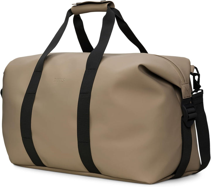 Rains Hilo Weekend Bag - wasserdichte Reisetasche Beige, Beige