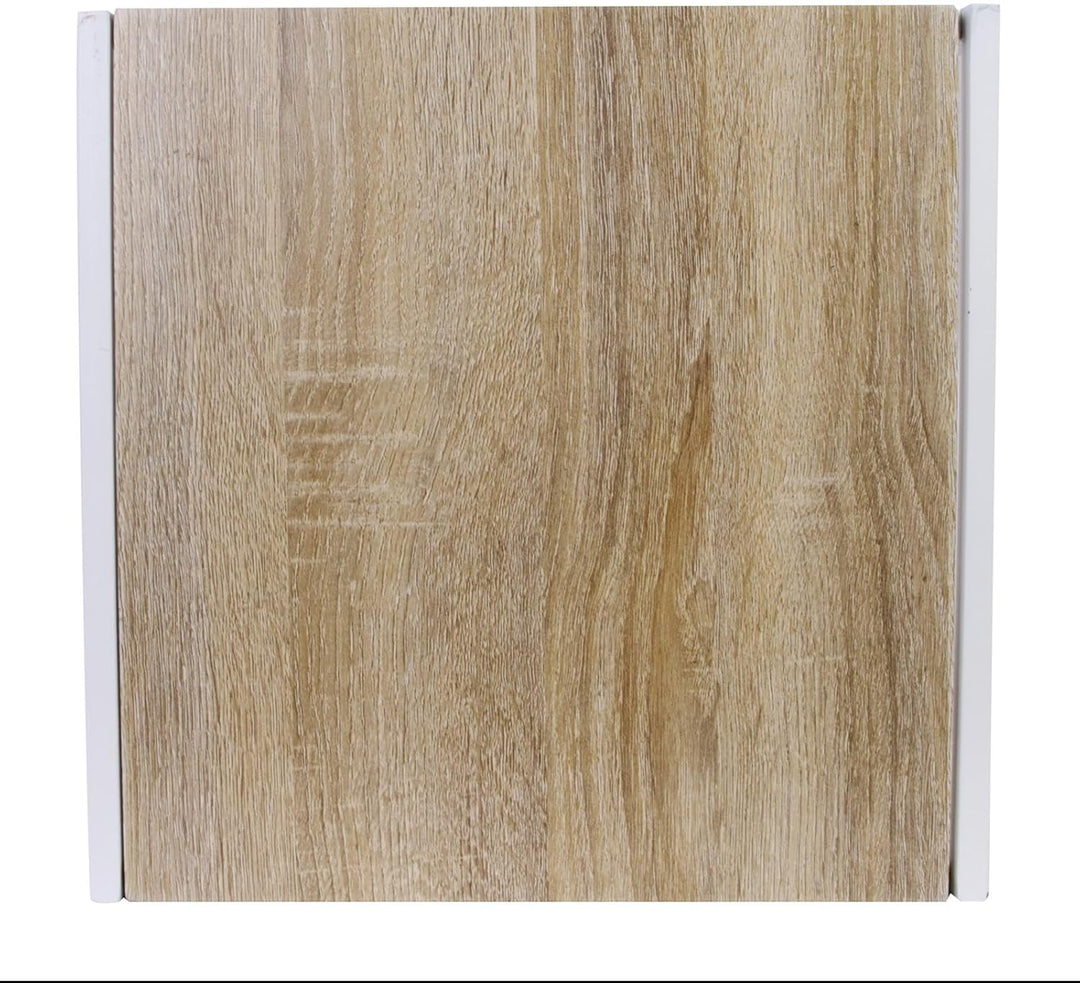THE HOME DECO FACTORY Tabelle, Weisses Holz, One Size, Weisses Holz
