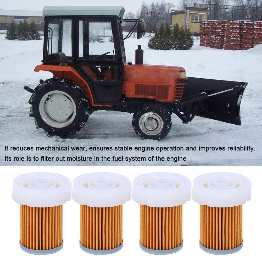 Aramox 6A320-59930 4Pcs Motor Kraftstofffilter Wasserabscheider Ersatzteil, Passend für Kubota B1410