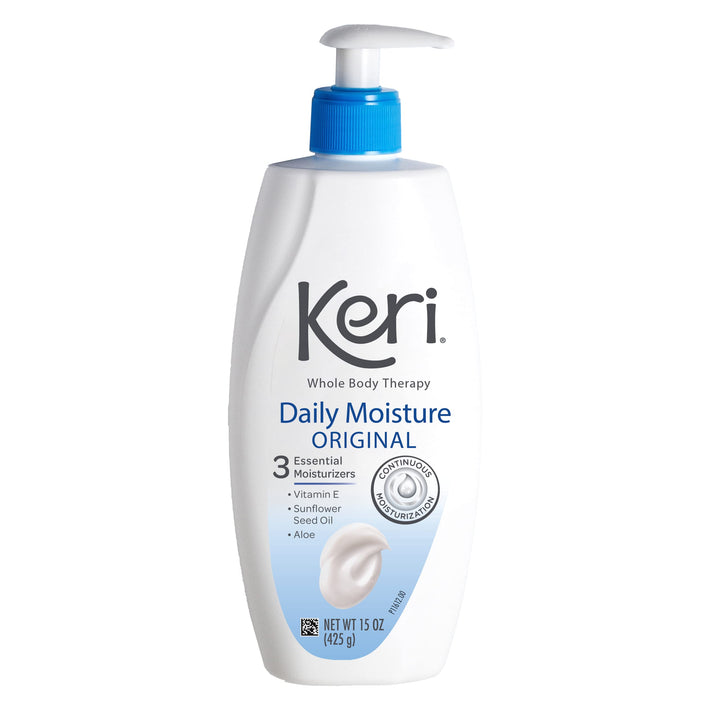 Keri Original Body Lotion für trockene Haut - 15 ounce / 445ml 443.6 ml (1er Pack), 443.6 ml (1er Pa