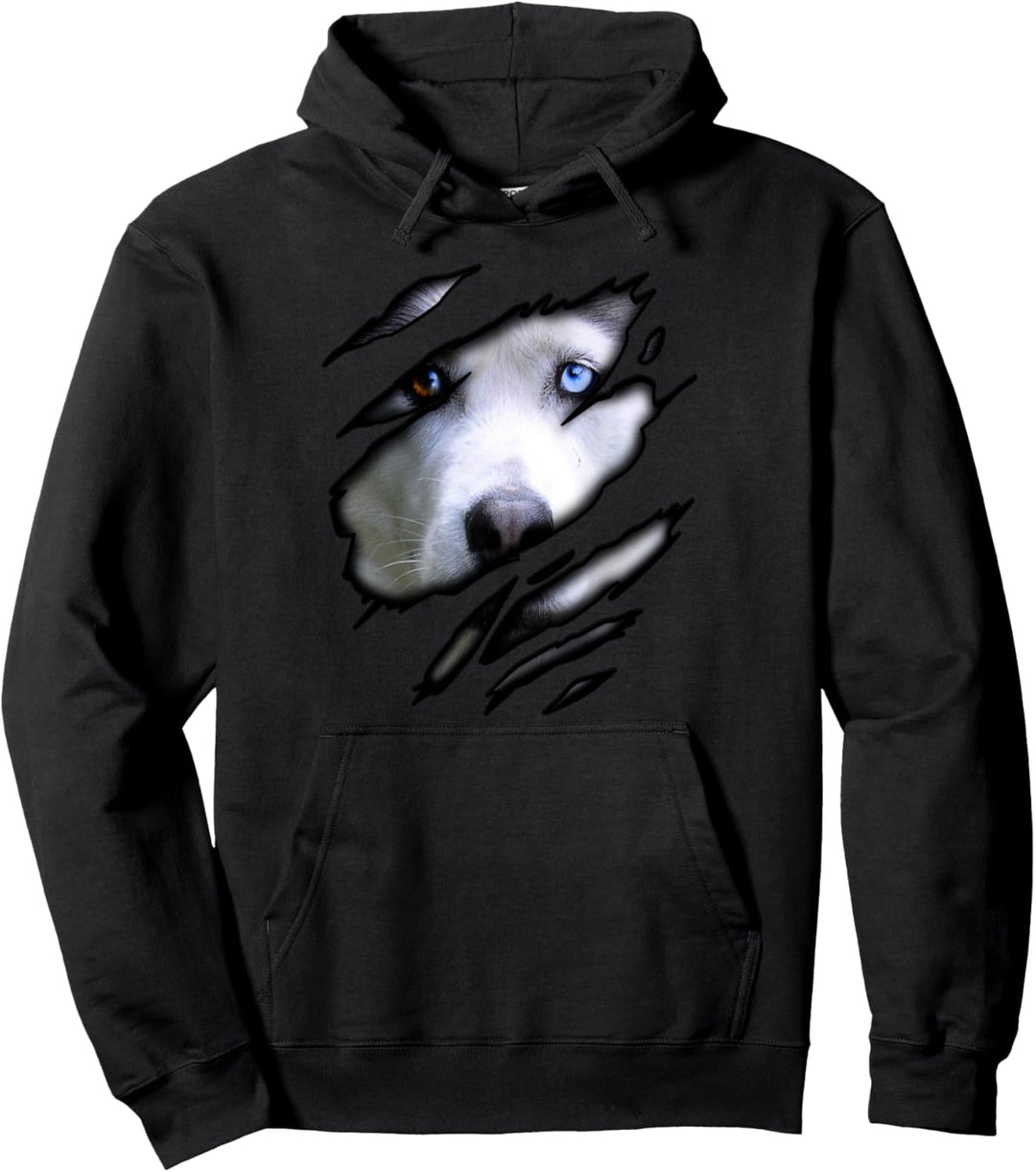 Husky in mir Pullover Hoodie