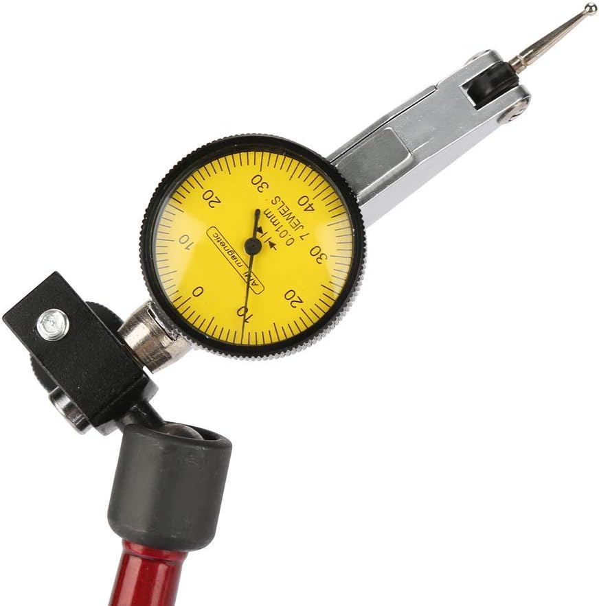 0,01 mm Messuhr mit Magnethalter 0~0,8 mm Magnet-Messstativ mit Messuhr drehbank zubehör metall