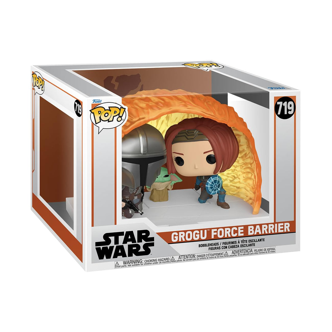 Funko Pop! Moments: The Mandalorian – Force Bubble  - Vinyl-Sammelfigur - Geschenkidee - Offizielle