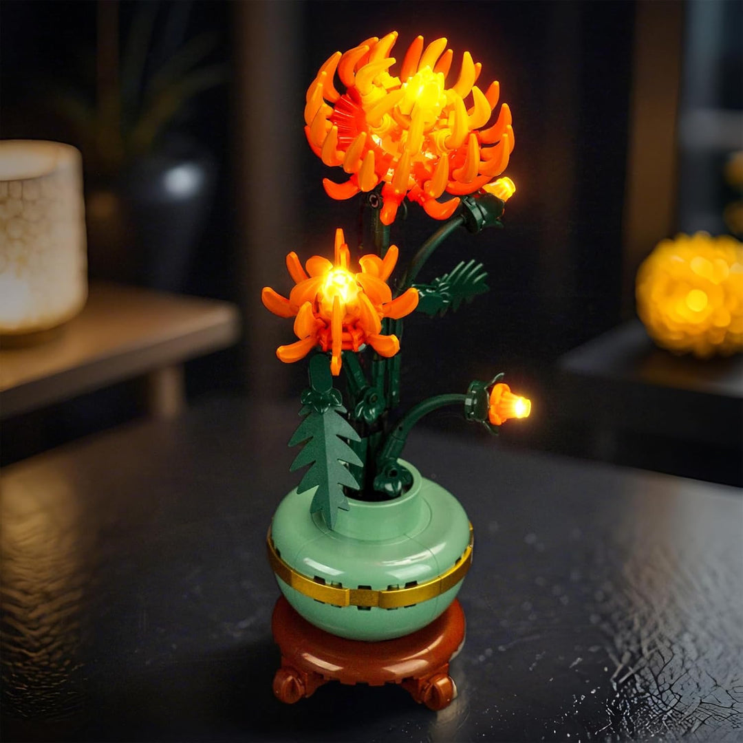 Licht Kompatibel mit Lego 10368 Chrysanthemum, Nur Lichter Set - Kein Modell, Licht BeleuchtungSet C