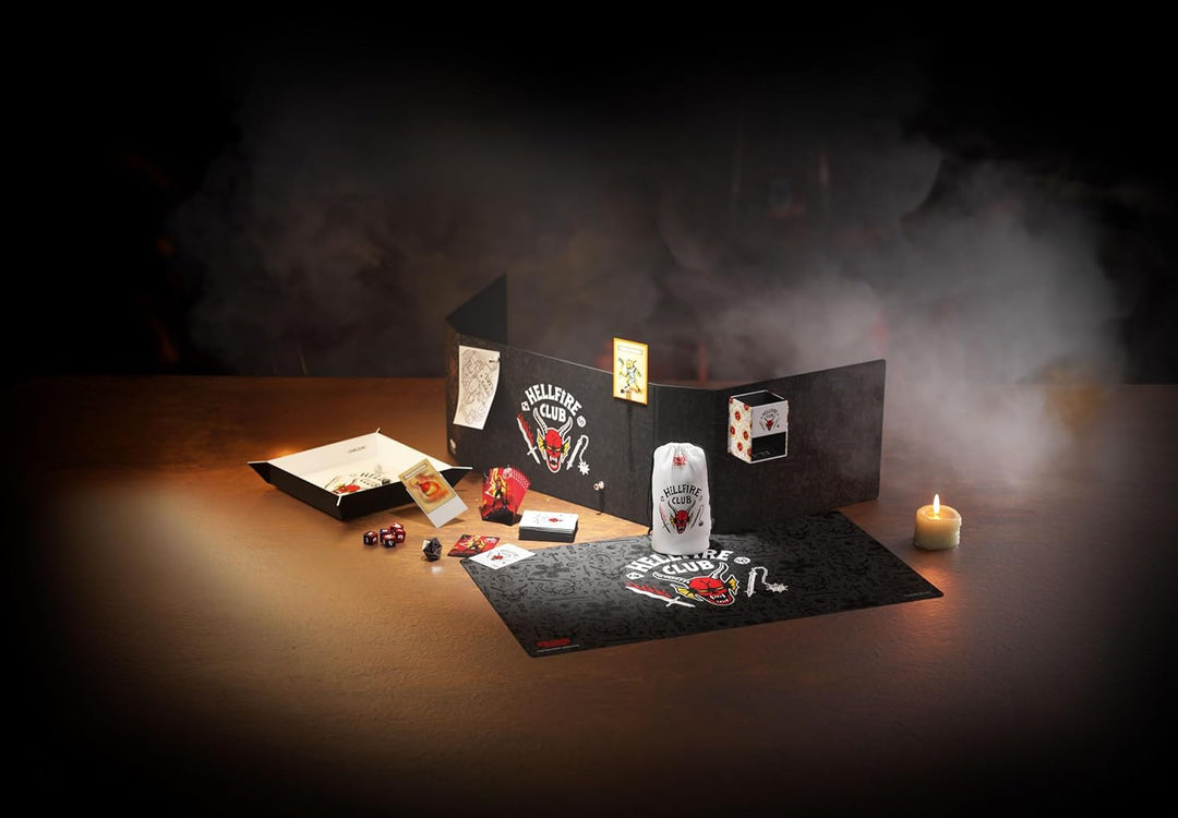 Gamegenic, Stranger Things – Hellfire Club Prime Playmat, Abmessung: 61 x 35 cm, 2 mm dick