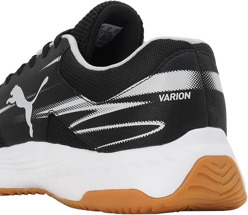 PUMA Herren Varion Ii Hallenturnschuh 40 EU Puma Black Cool Light Gray Yellow Blaze Gum, 40 EU Puma