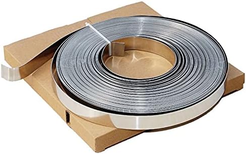 Beyondlife 3/4" (19mm) Breite 304 Edelstahl-Umreifungsband (100 Fuss Rolle) zum Umreifen von 0,03" d