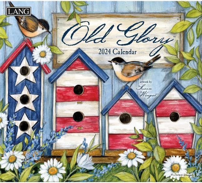 LANG Old Glory 2024 Wandkalender (24991001934)