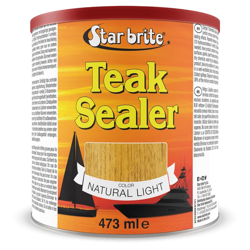 Starbrite teak sealer - natural light