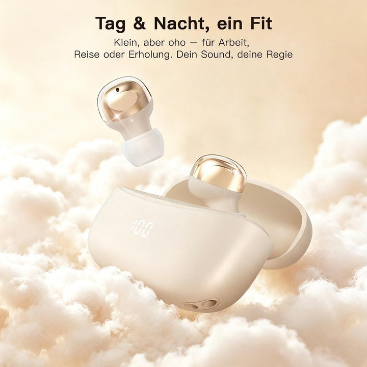 LESUN Upgradierte Schlafkopfhörer, Tag &amp; Nacht 2-in-1, Stilvolles Design, Bequeme Bluetooth Kopfhöre