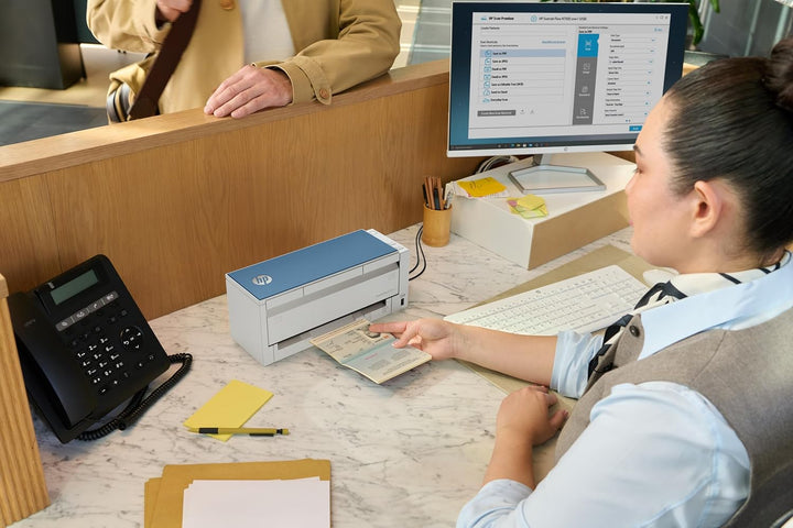 HP ScanJet Pro 4200 s1, Scanner, ADF für bis zu 50 Blatt, USB 3.0, bis zu 4.500 Seiten täglich, auto