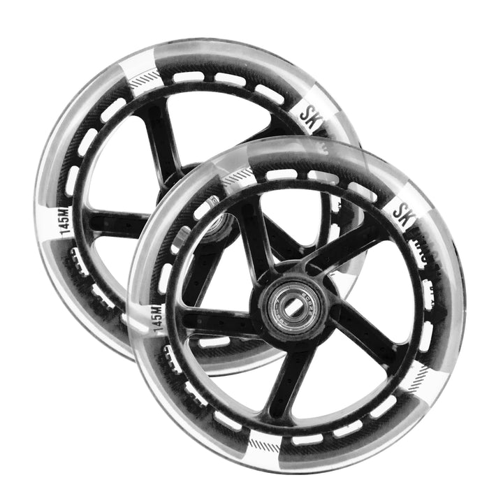 Apollo Ersatzräderset Pro Wheels - ABEC 7 Kugellager, Roller Rad Ersatz-Räder passend für Apollo Cit