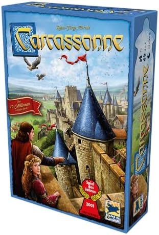 Hans im Glück | Carcassonne | Grundspiel | Familienspiel | Spiel des Jahres 2001 | 2-5 Spieler | Ab