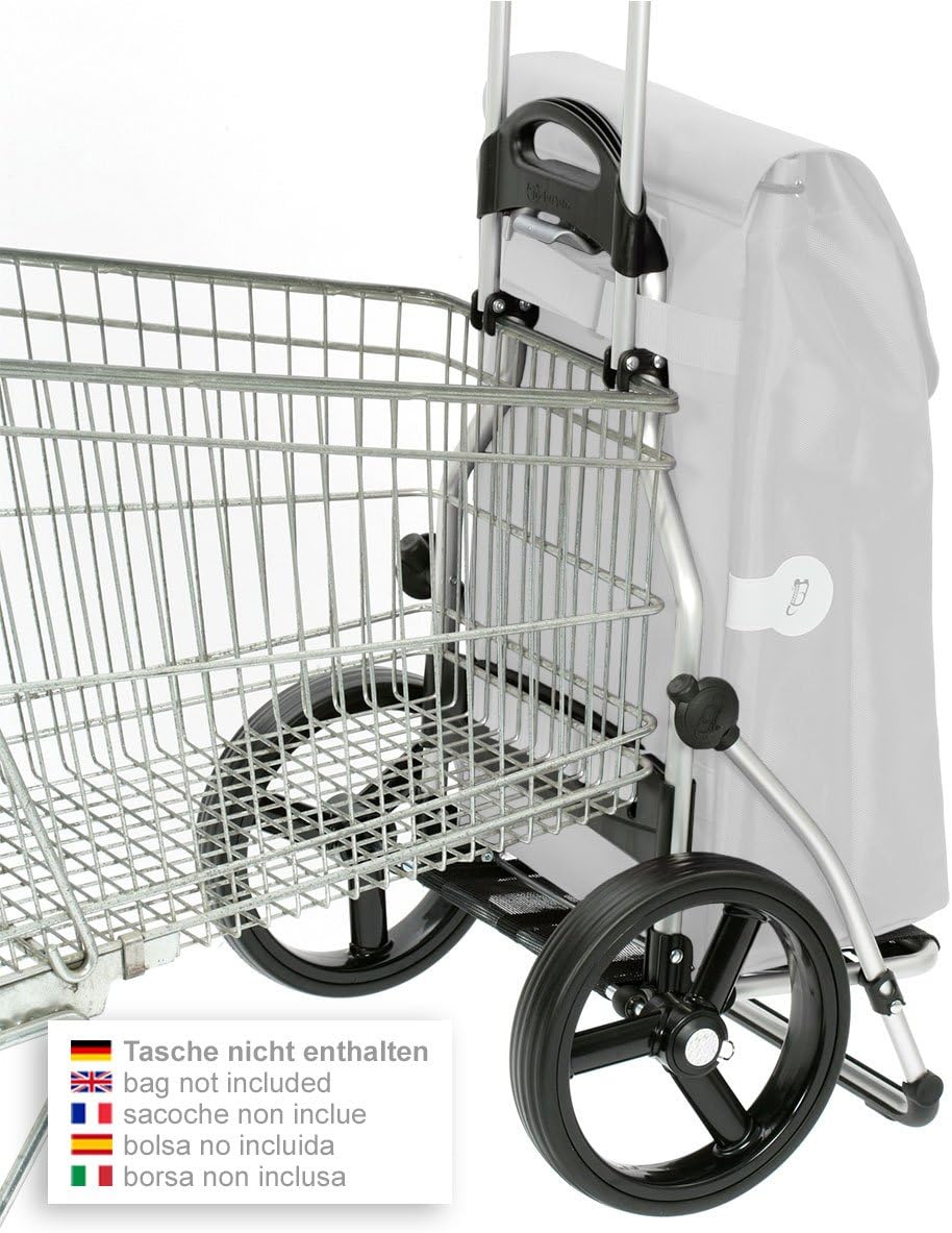 Andersen Shopper Royal mit 3-Speichenrad Alu klappbar mit 3-Speichen Rad Ø 25 cm und 41 Liter Tasche