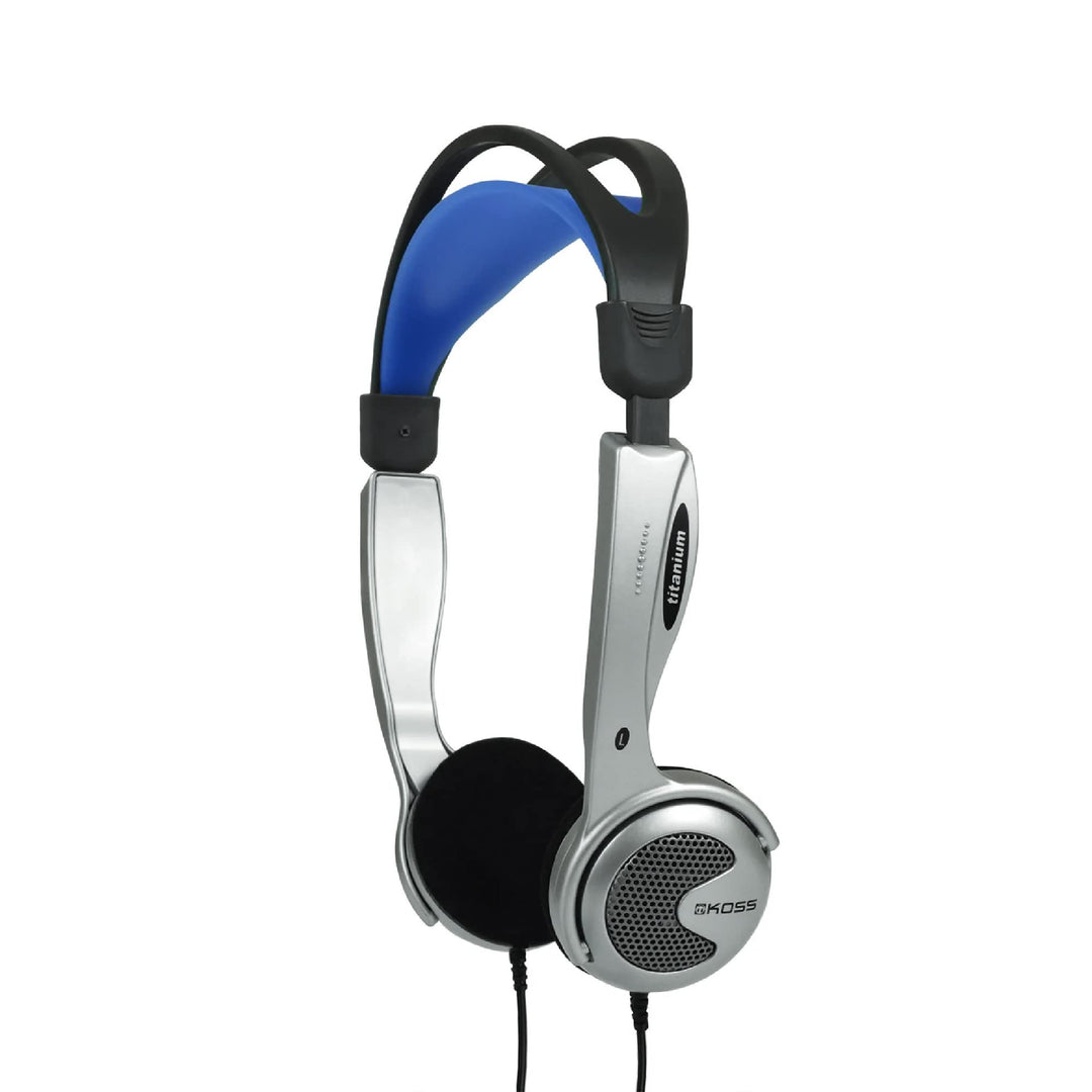 Koss KTXPRO1 Pulse Stereo Over-Ear-Kopfhörer mit Adapter (3,5mm auf 6,3mm Klinkenstecker) Single Sta