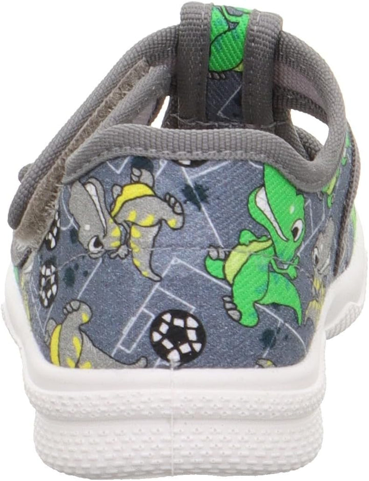 Superfit Baby-Jungen Polly 1-000293 Hausschuh 19 EU Grau Mehrfarbig 2000, 19 EU Grau Mehrfarbig 2000