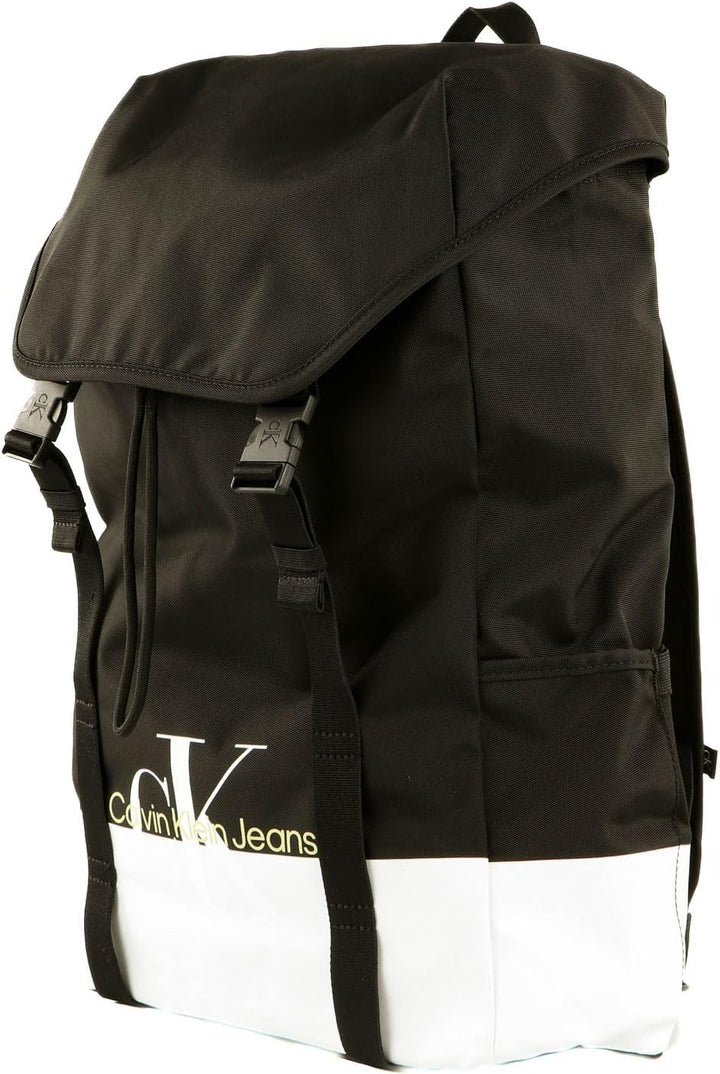 Calvin Klein Herren Sport Essentials Flap Rucksack Tasche, schwarzes, Einheitsgrösse