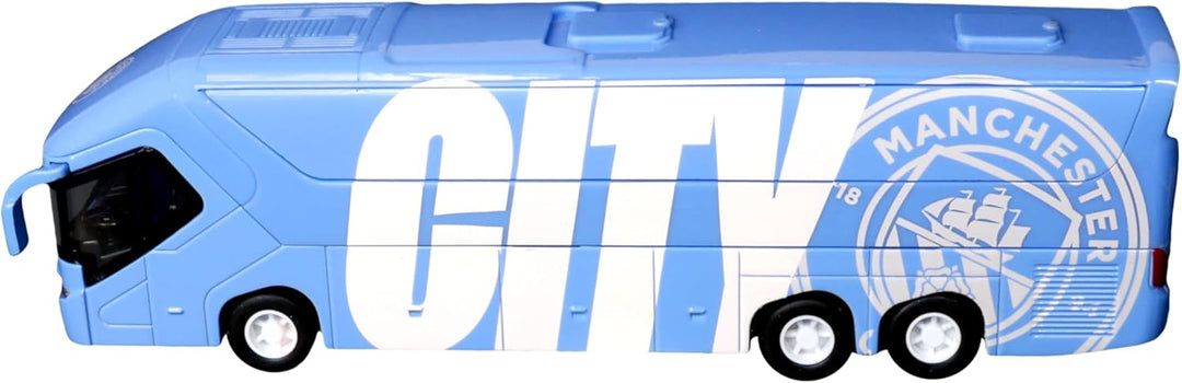 Bus del Manchester City I Autobús del Equipo MC I Aficionados al fútbol I Juguete Coleccionable I Li