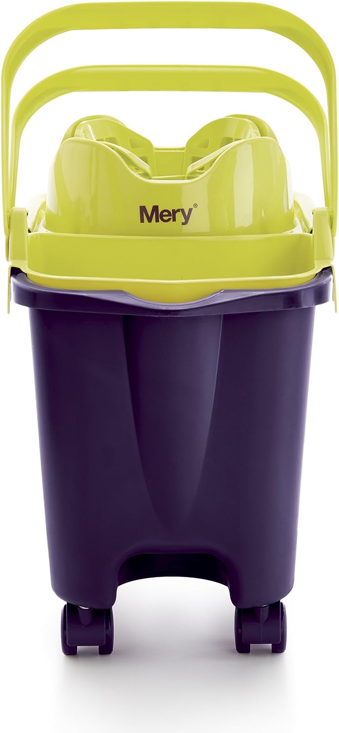 Mery 0335.09 - Putzeimer, geeignet für alle Wischmop, Sortierte Farbe