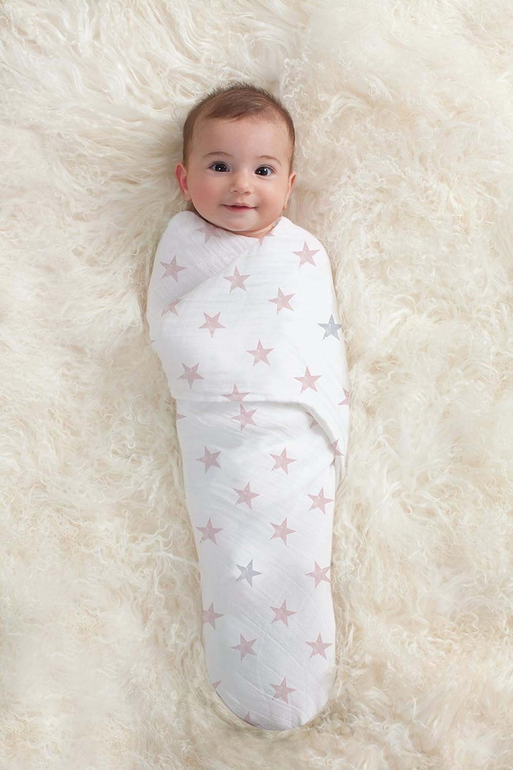 aden by aden + anais doll, Pucktücher, Musselin aus 100% Baumwolle, 112cm X 112cm, 4er Pack, Doll