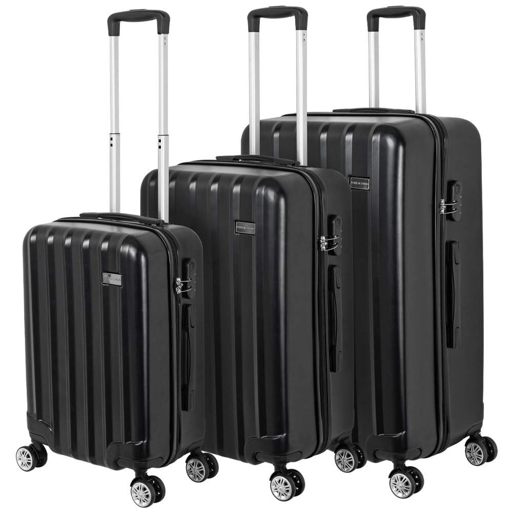 VERTICAL STUDIO 20" 24" 28" Koffer Reisekoffer 3er-Set Trolley Mehrteilig mit Ziffern Kofferschloss