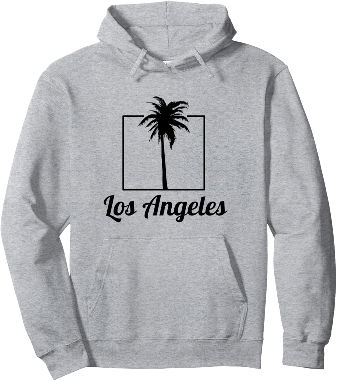 Los Angeles Palme Vintage Urlaub Reise Souvenir Pullover Hoodie