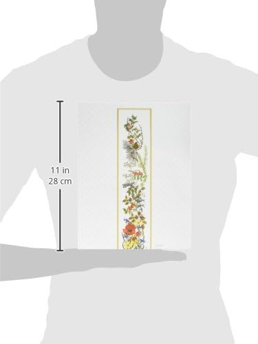 Thea Gouverneur - Kreuzstich-Set - Jahreszeitn Bell Pull - Aida - 16 Count - Für Erwachsene - 848A,