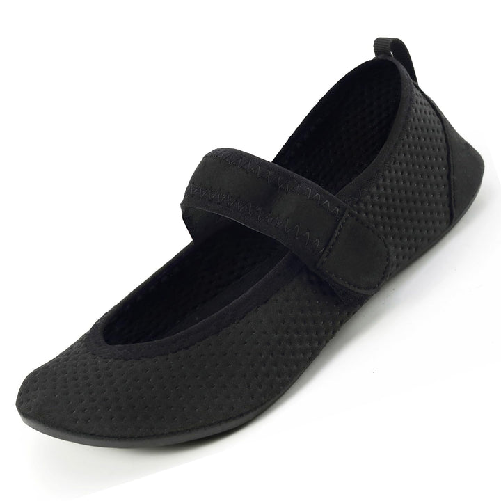 Acfoda Unisex Erwachsene Barfussschuhe mit Klettverschluss Gr.36-47 36/37 EU Neu Schwarz, 36/37 EU N