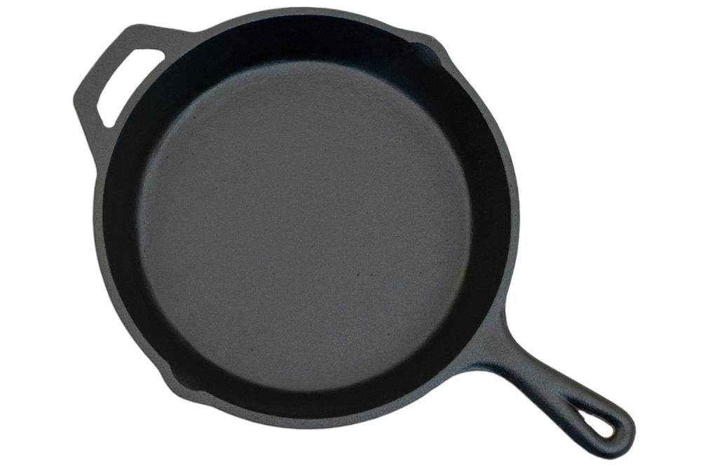 Schickling Gusspfanne - Gusseisenpfanne - Eisenpfanne - Bratpfanne aus Gusseisen - Ø26cm - Grillpfan