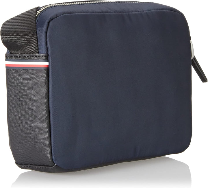 Tommy Hilfiger Herren Th Elevated Nylon Kameratasche Crossovers Space Blue, Space Blue