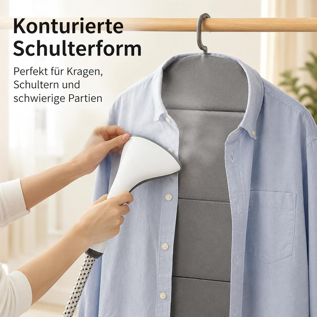 Faltbares Dampfbrett für Steamer und Dampfglätter, Hitzebeständiges Hänge-Bügelbrett für Kleidung, 3