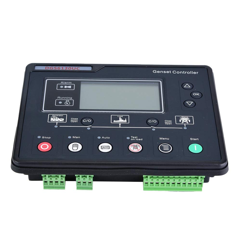 Generator Controller, DGS6110U Elektronisches Generator-Controller-Modul LCD-Display Kunststoff-Gene