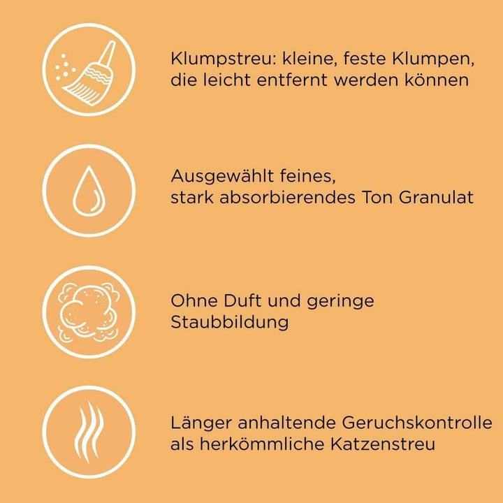 Catsan Katzenstreu Klumpstreu Ultra Plus, 1 Beutel (1 x 10 l)